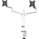 Neomounts Uchwyt biurkowy na 2 monitory 17" - 27" (DS60-425WH2)
