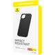 Baseus Etui na telefon iPhone15 Plus Baseus Fauxther Series (Czarny)
