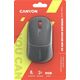 Mysz Canyon CANYON MW-22, 2 in 1 Wireless optical mouse with 4 buttons,Silent switch for right/left keys,DPI 800/1200/1600, 2 mode(BT/ 2.4GHz), 650mAh Li-poly battery,RGB backlight,Dark grey, cable length 0.8m, 110*62*34.2mm, 0.085kg