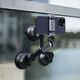 PGYTECH Uchwyt do kamer sportowych PGYTECH trójramienny z mocowaniem Suction Cup