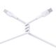 Kabel USB Aukey USB-A - USB-C 1 m Biały (CB-NAC1)