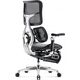 Fotel Diablo Chairs BRAVE Fotel biurowy ergonomiczny V-KINETIC czarny