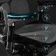 Fotel Diablo Chairs BRAVE Fotel biurowy ergonomiczny V-KINETIC czarny