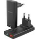 Ładowarka Choetech Mini ładowarka sieciowa podróżna Choetech PD6011 PD65W GaN slim USB-A+C (czarna)