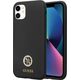 Guess Guess GUHCN614DGPK iPhone 11 / Xr 6.1" czarny/black hardcase Silicone Logo Strass 4G