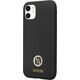 Guess Guess GUHCN614DGPK iPhone 11 / Xr 6.1" czarny/black hardcase Silicone Logo Strass 4G