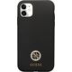 Guess Guess GUHCN614DGPK iPhone 11 / Xr 6.1" czarny/black hardcase Silicone Logo Strass 4G