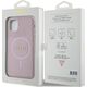 Guess Guess GUHMN61PSAHMCP iPhone 11 / Xr 6.1" różowy/pink hardcase Saffiano MagSafe