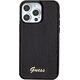 Guess Guess GUHCP15LPSFDGSK iPhone 15 Pro 6.1" czarny/black hardcase Sequin Script Metal