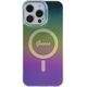 Guess Guess GUHMP15LHITSK iPhone 15 Pro 6.1" wielokolorowy/rainbow hardcase IML Iridescent MagSafe