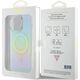 Guess Guess GUHMP15LHITSQ iPhone 15 Pro 6.1" turkusowy/turquoise hardcase IML Iridescent MagSafe