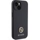 Guess Guess GUHCP15MPS4DGPK iPhone 15 Plus 6.7" czarny/black hardcase Strass Metal Logo