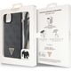 Guess Guess GUHCP15MP4TDSCPK iPhone 15 Plus 6.7" czarny/black hardcase Crossbody 4G Metal Logo