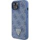 Guess Guess GUHCP15SP4TDSCPB iPhone 15 6.1" niebieski/blue hardcase Crossbody 4G Metal Logo