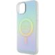 Guess Guess GUHMP15MHITSQ iPhone 15 Plus 6.7" turkusowy/turquoise hardcase IML Iridescent MagSafe