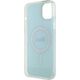Guess Guess GUHMP15MHITSQ iPhone 15 Plus 6.7" turkusowy/turquoise hardcase IML Iridescent MagSafe