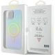 Guess Guess GUHMP15MHITSQ iPhone 15 Plus 6.7" turkusowy/turquoise hardcase IML Iridescent MagSafe