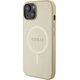 Guess Guess GUHMP15SPSAHMCB iPhone 15 6.1" złoty/gold hardcase Saffiano MagSafe
