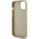 Guess Guess GUHCP15SPSP4LGD iPhone 15 6.1" złoty/gold hardcase Perforated 4G Glitter
