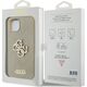 Guess Guess GUHCP15SPSP4LGD iPhone 15 6.1" złoty/gold hardcase Perforated 4G Glitter