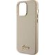 Guess Guess GUHCP15XPGMCSD iPhone 15 Pro Max 6.7" złoty/light gold hardcase Glitter Glossy Script