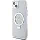 Guess Guess GUHMP15MHRSGSD iPhone 15 Plus 6.7" przezroczysty/transparent hardcase Ring Stand Script Glitter MagSafe
