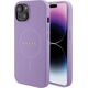 Guess Guess GUHMP15MPSAHMCU iPhone 15 Plus 6.7" fioletowy/purple hardcase Saffiano MagSafe