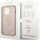 Guess Guess GUHCP15X4GMGPI iPhone 15 Pro Max 6.7" różowy/pink hardcase 4G Big Metal Logo