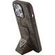 Guess Guess GUHCP15LPGS4TDW iPhone 15 Pro 6.1" brązowy/brown hardcase Grip Stand 4G Triangle Strass