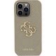 Guess Guess GUHCP15LPSP4LGD iPhone 15 Pro 6.1" złoty/gold hardcase Perforated 4G Glitter