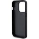 Guess Guess GUHCP15XPSP4LGK iPhone 15 Pro Max 6.7" czarny/black hardcase Leather Perforated 4G Glitter Logo