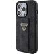 Guess Guess GUHCP15XPGS4TDK iPhone 15 Pro Max 6.7" czarny/black hardcase Grip Stand 4G Triangle Strass