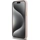 Guess Guess GUHCP15XSMBSLP iPhone 15 Pro Max 6.7" różowy/pink hardcase Silicone Script Metal Logo & Frame