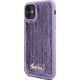 Guess Guess GUHCN61PSFDGSU iPhone 11 / Xr 6.1" fioletowy/purple hardcase Sequin Script Metal
