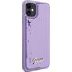 Guess Guess GUHCN61PSFDGSU iPhone 11 / Xr 6.1" fioletowy/purple hardcase Sequin Script Metal