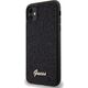 Guess Guess GUHCN61PMSDGSK iPhone 11 / Xr 6.1" czarny/black hardcase Disco Metal Script