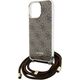 Guess Guess GUHCP15XHC4SEW iPhone 15 Pro Max 6.7" brązowy/brown hardcase Crossbody Cord 4G Print