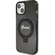 Guess Guess GUHMP14SHRSGSK iPhone 14 / 15 / 13 6.1" czarny/black hardcase Ring Stand Script Glitter MagSafe