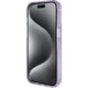 Guess Guess GUHMP13XHRSGSU iPhone 13 Pro Max 6.1" fioletowy/purple hardcase Ring Stand Script Glitter MagSafe