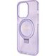 Guess Guess GUHMP13XHRSGSU iPhone 13 Pro Max 6.1" fioletowy/purple hardcase Ring Stand Script Glitter MagSafe
