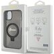 Guess Guess GUHMP13MHRSGSK iPhone 13 / 14 / 15 6.1" czarny/black hardcase Ring Stand Script Glitter MagSafe
