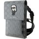 Karl Lagerfeld Karl Lagerfeld Torebka KLWBSAKHPKG srebrny/silver Saffiano Monogram Ikonik