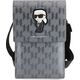 Karl Lagerfeld Karl Lagerfeld Torebka KLWBSAKHPKG srebrny/silver Saffiano Monogram Ikonik