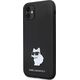 Karl Lagerfeld Karl Lagerfeld KLHCN61SMHCNPK iPhone 11 / Xr 6.1" czarny/black hardcase Silicone C Metal Pin
