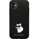 Karl Lagerfeld Karl Lagerfeld KLHCN61SMHCNPK iPhone 11 / Xr 6.1" czarny/black hardcase Silicone C Metal Pin