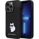 Karl Lagerfeld Karl Lagerfeld KLHCP13LSMHCNPK iPhone 13 Pro / 13 6.1" czarny/black hardcase Silicone C Metal Pin