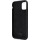 Karl Lagerfeld Karl Lagerfeld KLHCN61SMHKNPK iPhone 11 / Xr 6.1" czarny/black Silicone Ikonik Metal Pin
