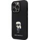 Karl Lagerfeld Karl Lagerfeld KLHCP13XSMHKNPK iPhone 13 Pro Max 6,7" czarny/black Silicone Ikonik Metal Pin