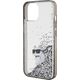 Karl Lagerfeld Karl Lagerfeld KLHCP15SLKCNSK iPhone 15 6.1" transparent hardcase Liquid Glitter Choupette
