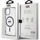Karl Lagerfeld Karl Lagerfeld KLHMP15MHKHNOTK iPhone 15 Plus 6.7" transparent hardcase IML Karl`s Head MagSafe